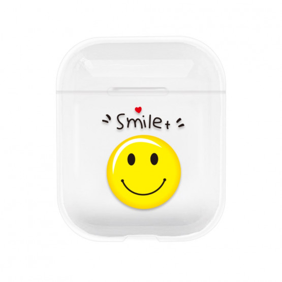 SLIM PROSOJNI SMILE OVITEK ZA AIRPODS 2 / AIRPODS 1