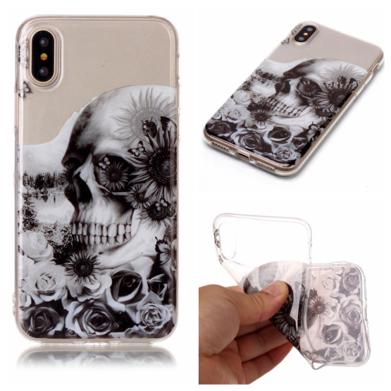 SLIM CVETOČA LOBANJA - APPLE IPHONE X / XS