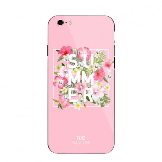 NXE GLASS SUMMER ROZA - APPLE IPHONE 6 / IPHONE 6S