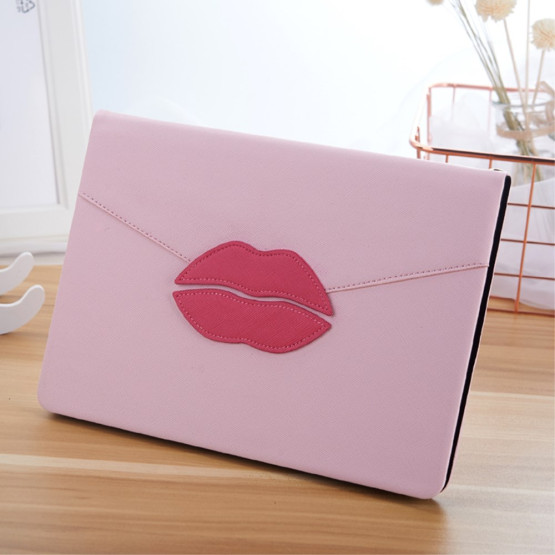 RDEČE USTNICE ROZA ETUI ZA IPAD AIR / IPAD AIR 2 / IPAD 9,7' (2017) / IPAD 9,7' (2018)