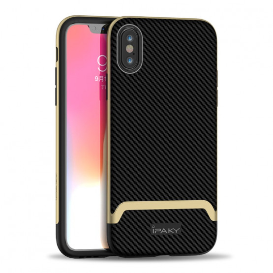 IPAKY FIT GOLD - APPLE IPHONE XS MAX