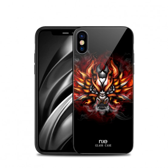NXE GLASS ANGRY DRAGON - APPLE IPHONE X / XS