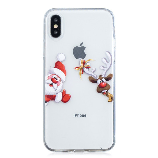 SLIM PROSOJEN BOŽIČEK N RUDOLF - APPLE IPHONE XS MAX