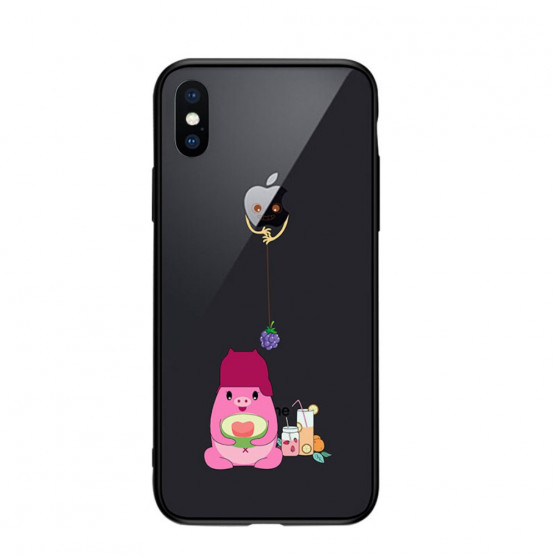 NXE GLASS EATING PIG - APPLE IPHONE XS MAX
