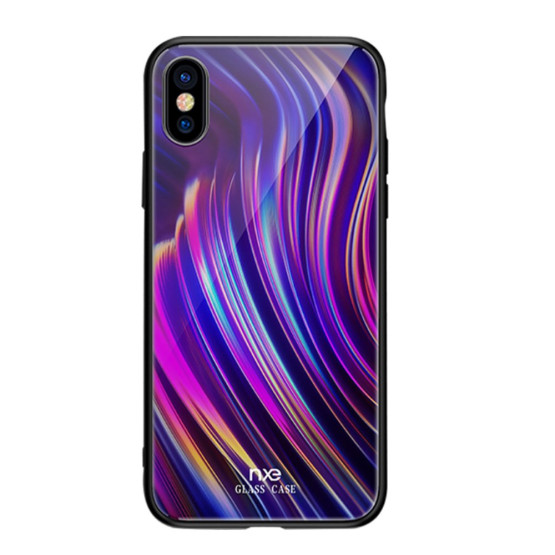 GLASS VIJOLIČEN SIJ OVITEK ZA APPLE IPHONE XS MAX