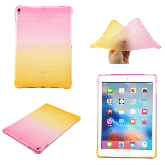 ANTI-DROP PINK/RUMEN TPU GEL OVITEK ZA IPAD AIR 10,5' (2019) / IPAD PRO 10,5 ' (2017)