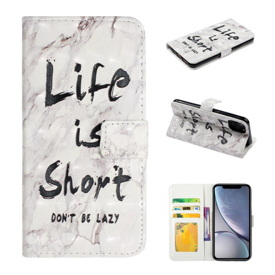 REALISTIC LIFE IS SHORT ETUI ZA APPLE IPHONE 11 PRO MAX