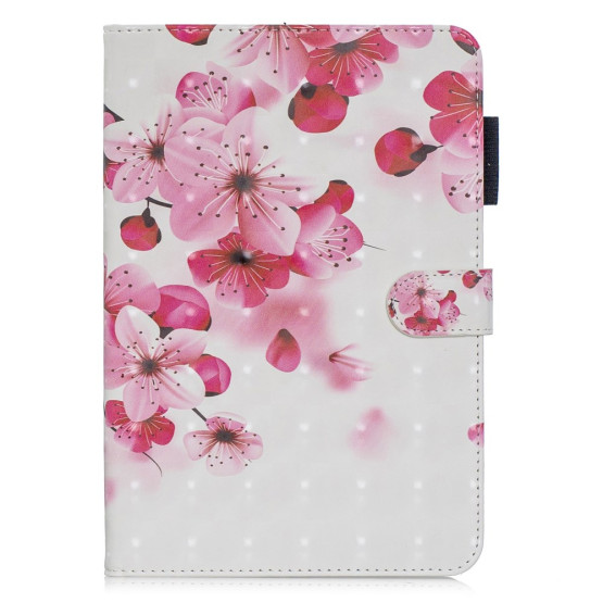 REALISTIC ROZA CVETOVI ETUI ZA IPAD MINI 1 / 2 / 3 / 4 / 5 (2019)