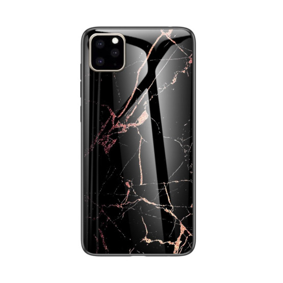 GLASS ČRN MARMOR OVITEK ZA APPLE IPHONE 11