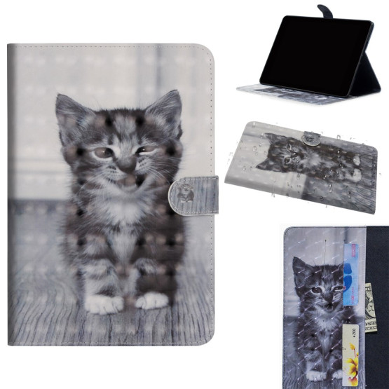 REALISTIC LOVELY CAT ETUI ZA APPLE IPAD AIR (2020) / IPAD PRO 11' (2021) (2020) (2018)