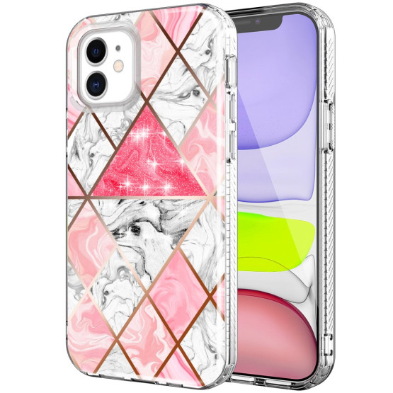 BLINK TRIKOTNIK ROZA OVITEK ZA APPLE IPHONE 12 MINI