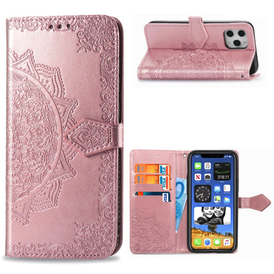 ROYAL MANDALA ROSE GOLD ETUI ZA APPLE IPHONE 12 PRO MAX