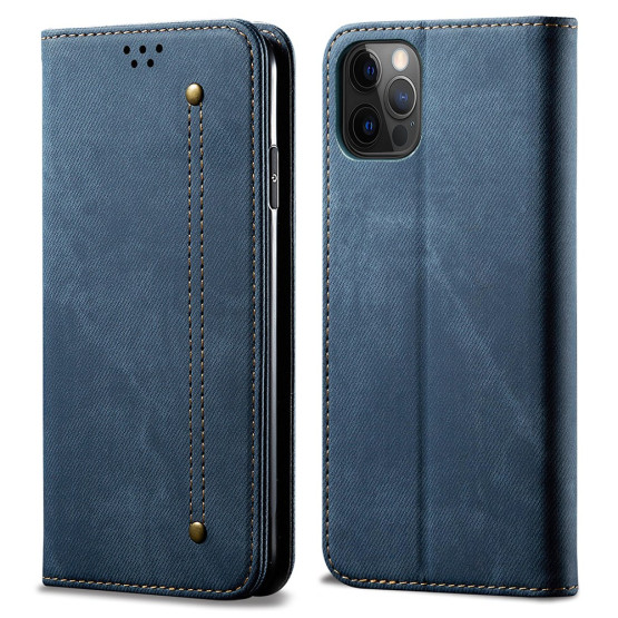RETRO JEANS MODER ETUI ZA APPLE IPHONE 13 PRO