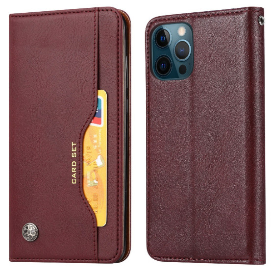 AUTO-ABSORBED MAGNETIC VINSKO RDEČ ETUI ZA APPLE IPHONE 13 PRO