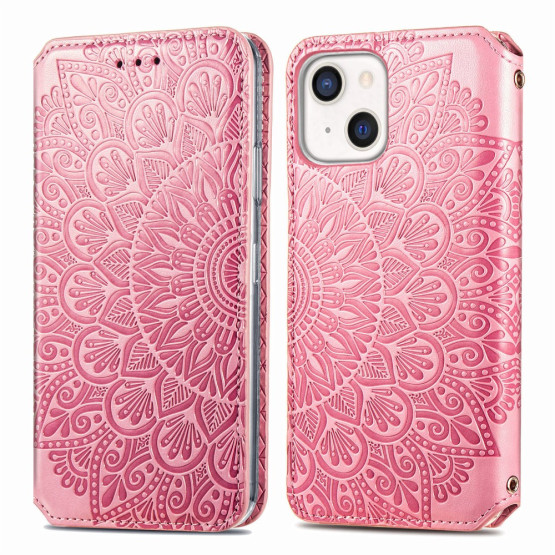 SLIM MANDALA ROZA ETUI ZA APPLE IPHONE 13 MINI