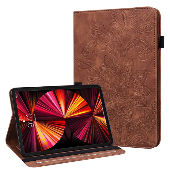 ODTIS ROŽNATE MANDALE RJAV ETUI APPLE IPAD AIR (2020) / IPAD PRO 11' (2022) (2021) (2020) (2018)