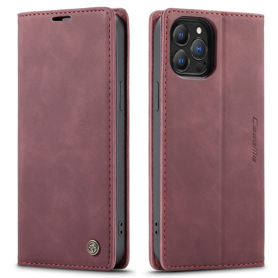 CASEME RETRO AUTO ABSORBED RDEČ ETUI ZA APPLE IPHONE 13 PRO MAX