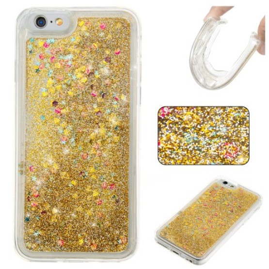 LIQUID BLEŠČICE ZLATE - APPLE IPHONE 6 / 6S 