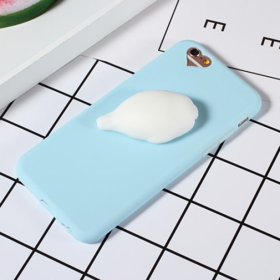 3D SILIKON CUTE TJULENJ - APPLE IPHONE 6 / 6S