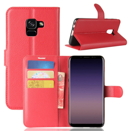 POSLOVNI USPEH RDEČ ETUI ZA SAMSUNG GALAXY A8 (2018)