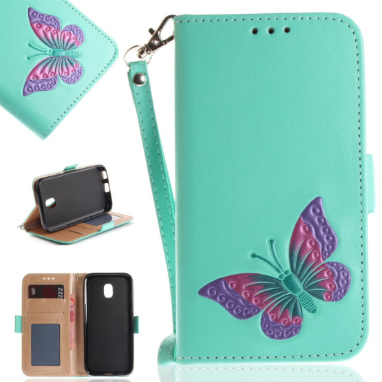 ELEGANTEN METULJ MINT - SAMSUNG GALAXY J3 (2017)
