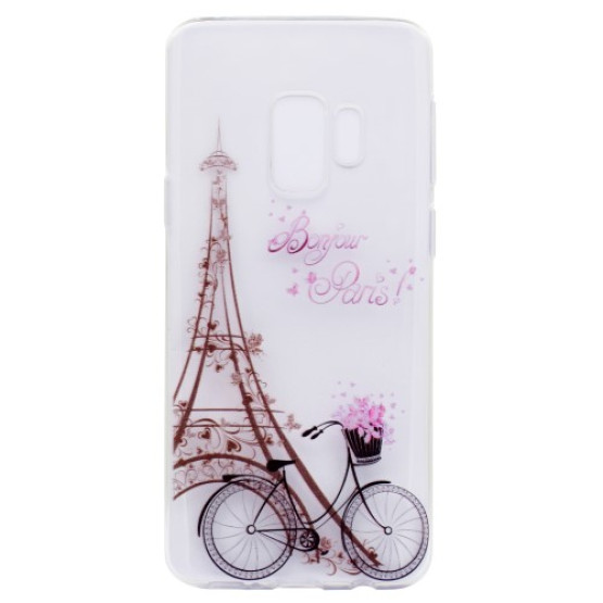 SLIM PROSOJNI GLASBENI PARIS - SAMSUNG GALAXY S9 PLUS