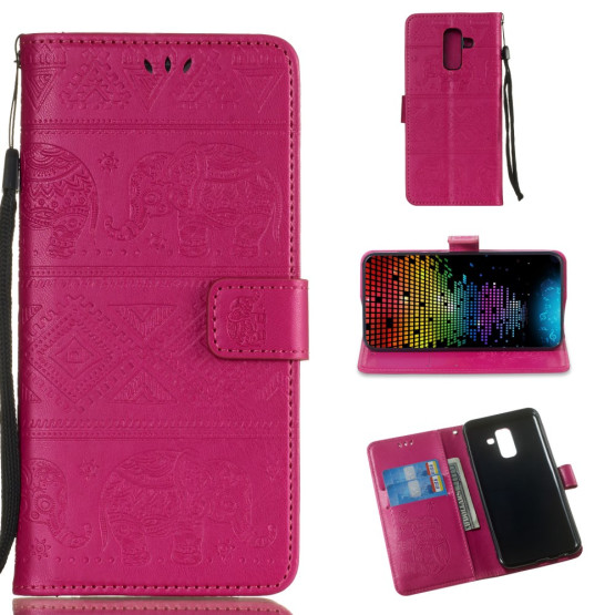 SLONJI VZORCI PINK - SAMSUNG GALAXY A6 PLUS (2018)