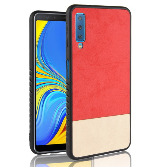 SLIM RDEČE BEŽ SEMIŠ - SAMSUNG GALAXY A7 (2018)