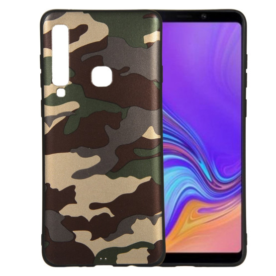 SLIM VOJAŠKI VZOREC ZELEN - SAMSUNG GALAXY A9 (2018) 