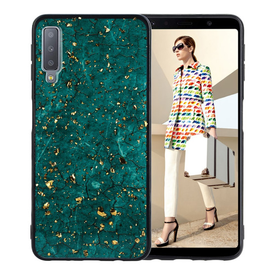EPOXY GOLD STAMP TURKIZEN - SAMSUNG GALAXY A7 (2018)