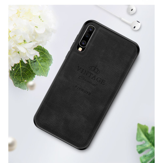PINWUYO VINTAGE CLASSICAL ČRN OVITEK ZA SAMSUNG GALAXY A50 / A30S