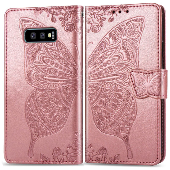 GOTSKI METULJ ROSE GOLD ETUI ZA SAMSUNG GALAXY S10E