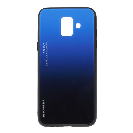 GLASS BE YOURSELF TWILIGHT BLACK/BLUE OVITEK ZA SAMSUNG GALAXY A6 (2018)