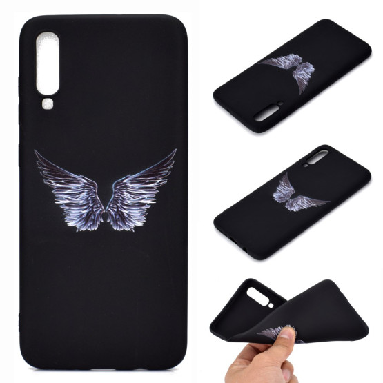 SLIM BLACK MAT ANGELSKA KRILA OVITEK ZA SAMSUNG GALAXY A70