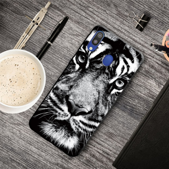 SLIM BLACK ANGRY TIGER - SAMSUNG GALAXY A40