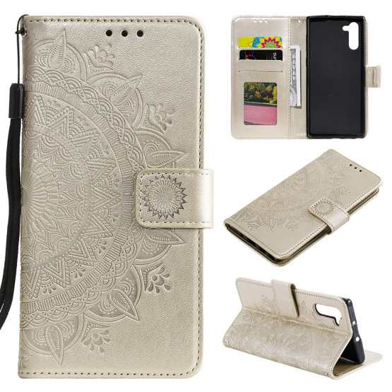 GOLD MANDALA ETUI ZA SAMSUNG GALAXY NOTE 10