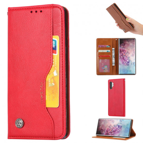 AUTO-ABSORBED MAGNETIC RDEČ ETUI ZA SAMSUNG GALAXY NOTE 10 PLUS