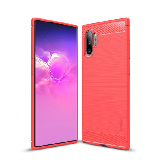 FLEX KARBON RDEČ OVITEK ZA SAMSUNG GALAXY NOTE 10 PLUS