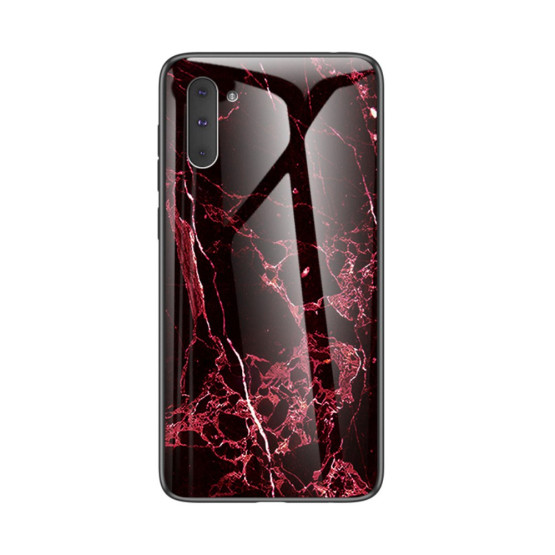 GLASS RDEČ MARMOR OVITEK ZA SAMSUNG GALAXY NOTE 10