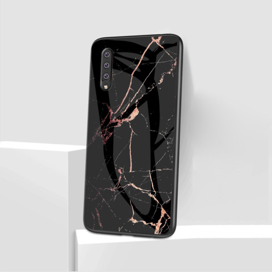 GLASS ČRN MARMOR OVITEK ZA SAMSUNG GALAXY A50 / A30S