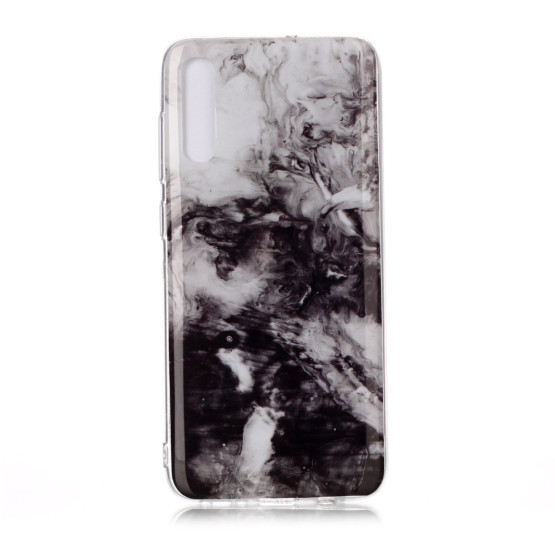 MARMOR VESOLJE ČRNO BEL OVITEK ZA SAMSUNG GALAXY A70