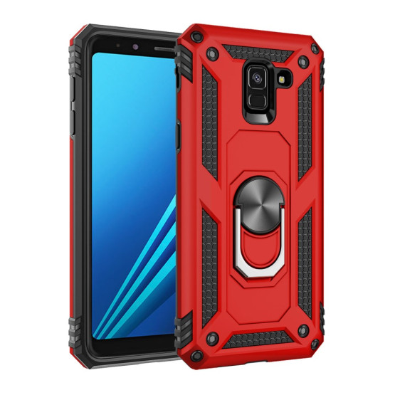 ROBOCOP RDEČ OVITEK ZA SAMSUNG GALAXY A8 (2018)