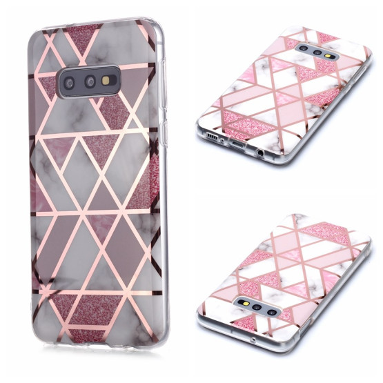 GEOMETRIC MARMOR ROZA OVITEK ZA SAMSUNG GALAXY S10E