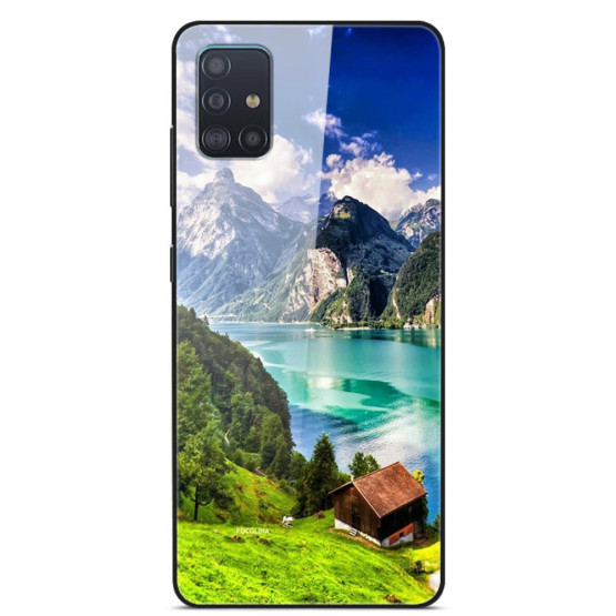 GLASS KOČA OB JEZERU OVITEK ZA SAMSUNG GALAXY A51 