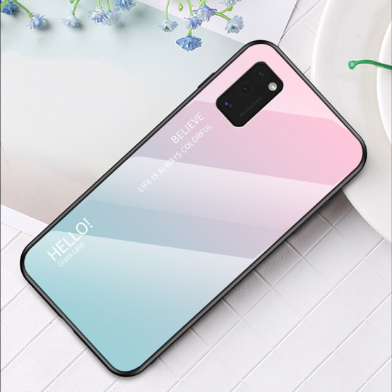 GLASS HELLO! PINK/MINT OVITEK ZA SAMSUNG GALAXY A41 