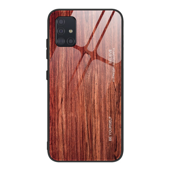 GLASS WOOD VINSKO RDEČ OVITEK ZA SAMSUNG GALAXY A51 