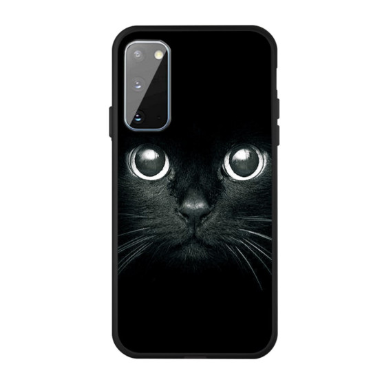 SLIM BLACK MAČEK OVITEK ZA SAMSUNG GALAXY A41 