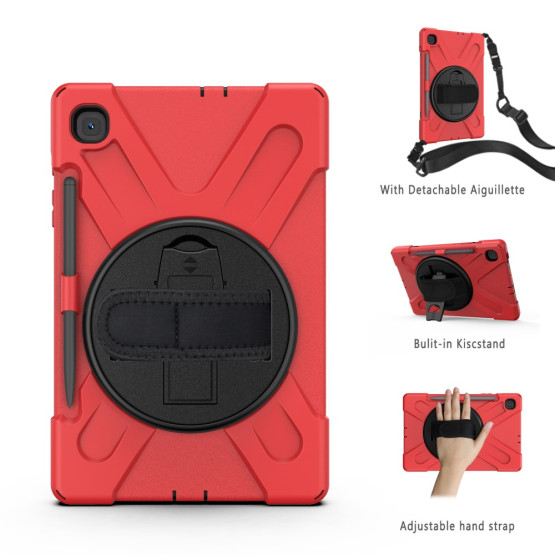X-LINE ROBOCOP RDEČ OVITEK ZA SAMSUNG GALAXY TAB S6 LITE 2024 / TAB S6 LITE 2022 / TAB S6 LITE 2020 10.4