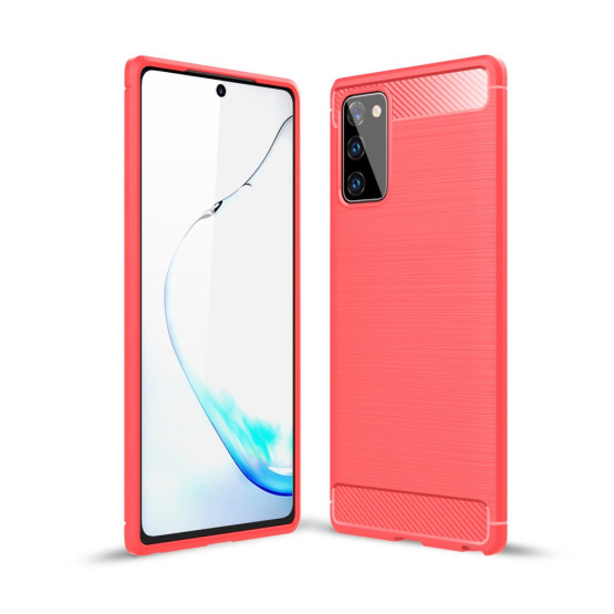 FLEX KARBON RDEČ OVITEK ZA SAMSUNG GALAXY NOTE 20