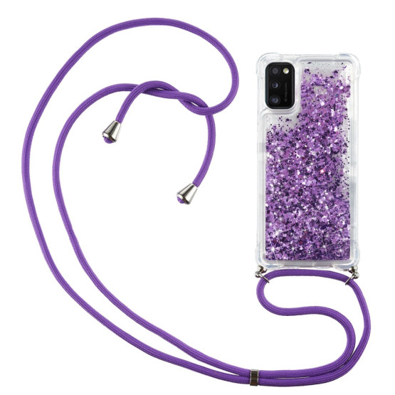 LIQUID POWDER Z VRVICO VIJOLIČEN OVITEK ZA SAMSUNG GALAXY A41